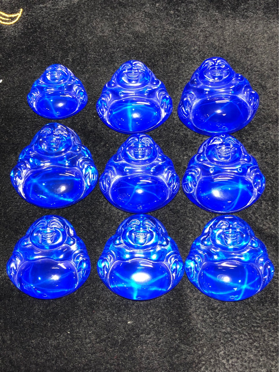 厂家直供星光蓝宝弥勒佛笑佛 佛公 详情尺寸价格需咨询工厂