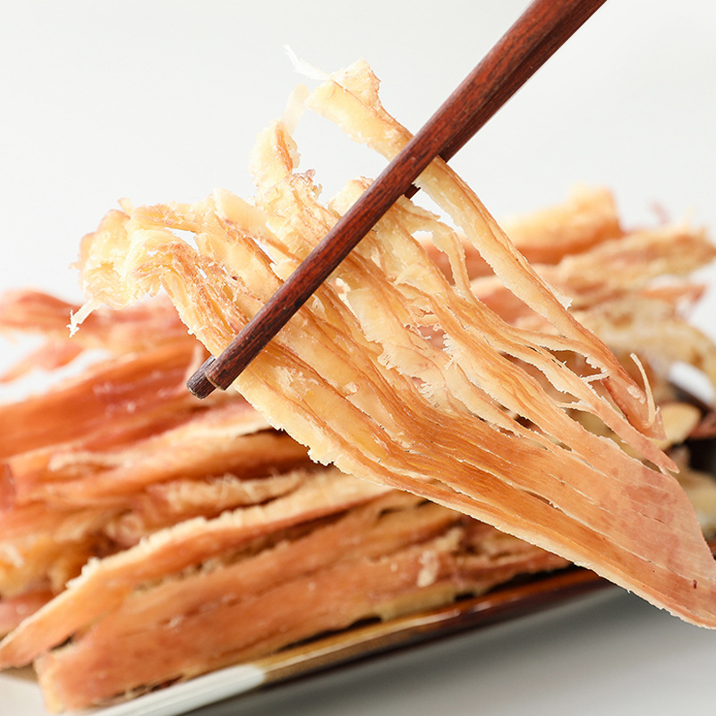 鱿鱼条碳烤鱿鱼干海鲜即食零食手撕鱿鱼丝网红孕妇小吃海味解馋耐