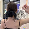 new pattern love Wave tassels Jacobs Hairpin temperament Ponytail Hair rope senior Hair tie rubber string Ribbon