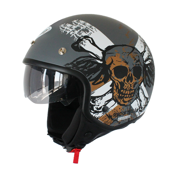 麒麟半盔摩托车头盔电动车自行车头盔有dot认证ece认证-阿里巴巴