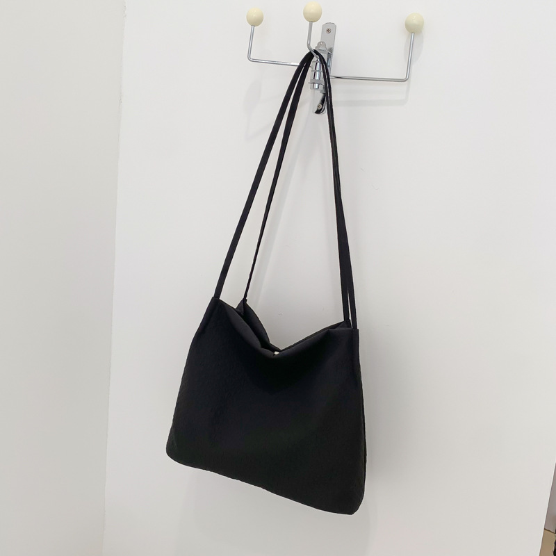 2023 New Large Capacity Fashion Women's Tote Bag Simple Korean Shoulder Women's Crossbody Bag Minimalist Candy Color Handbag