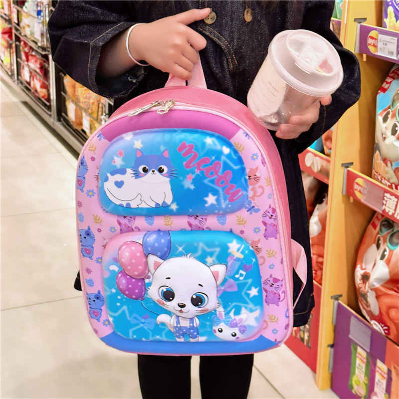 Kindergarten Children's Schoolbag Cartoon Cartoon Cartoon Cute Child Backpack Preschool Boys and Girls Baby's Backpack Small Backpack