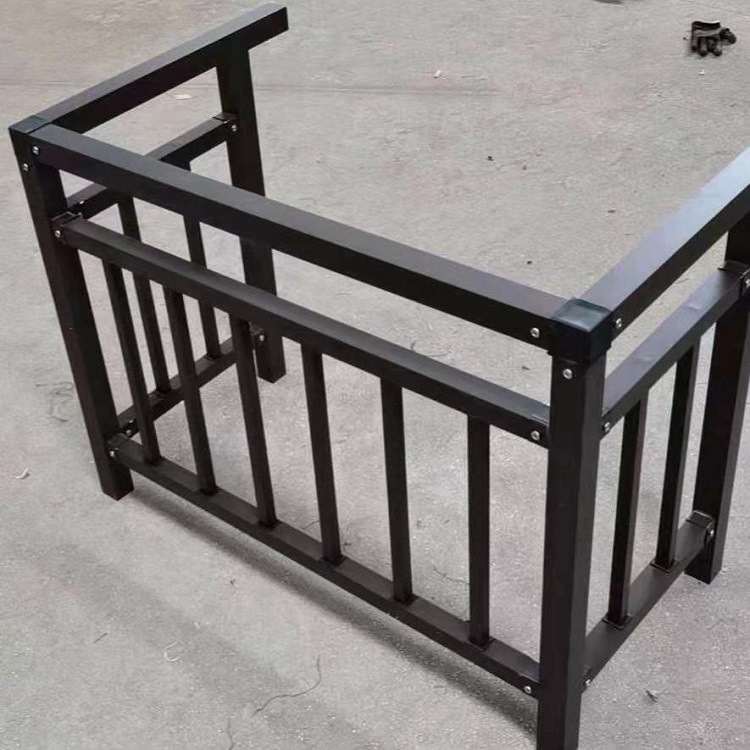 定制空调板护栏l型u型及一字型锌钢空调罩房地产空调板防护栏杆