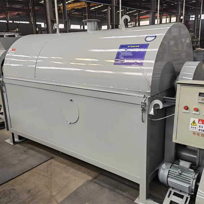 现货供应 鸡粪酒糟烘干机1000公斤茶叶瓜子烘干机滚筒式烘干设备