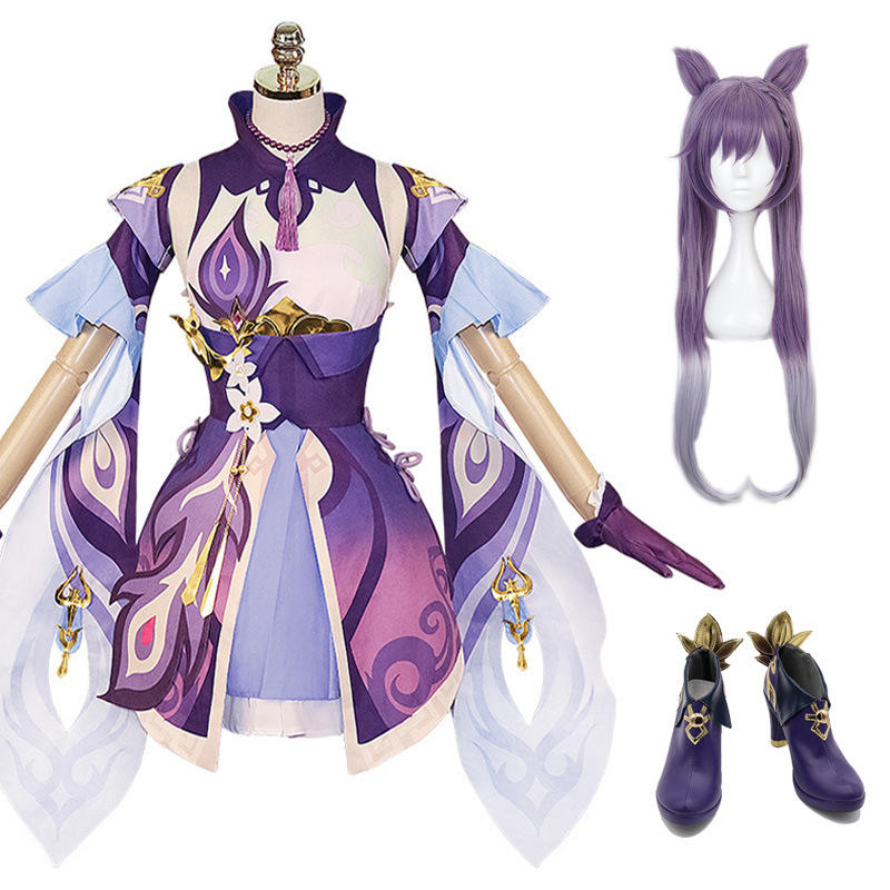 原神cos服刻晴cos套装温迪胡桃璃月七星游戏动漫cosplay演出服装
