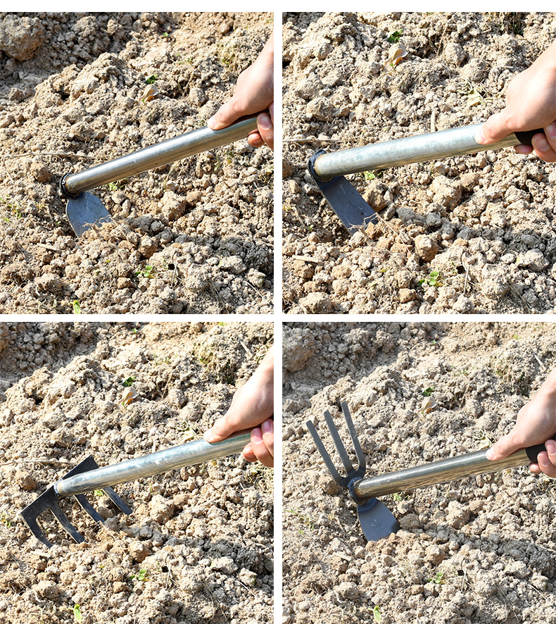 家用小型园艺花锄小挖锄户外农具农用工具除草挖土种菜种花小锄头