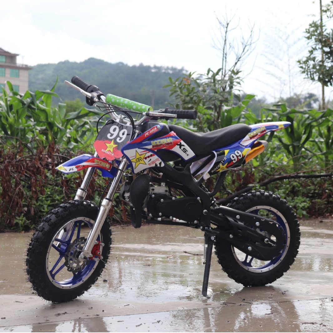 新款99贴纸 阿山地摩托车 49cc波越野车 二冲沙滩罗小跑车赛车