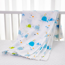 毛巾被纱布棉夏季空调房儿童四季通用盖毯幼儿园盖被