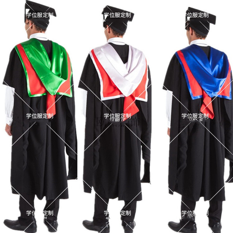 澳大利亚查尔斯大学大学学士服 硕士服 博士学位服学生毕业服