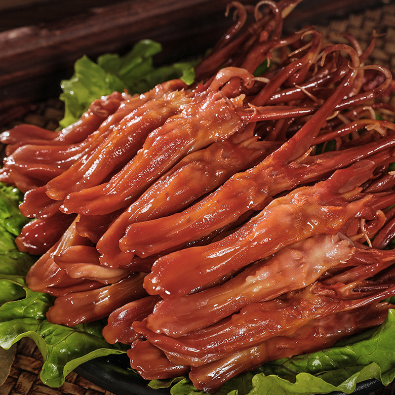 【生鸭舌】爽康温州特产酱鸭舌生蒸熟食 真空包装净含量500g