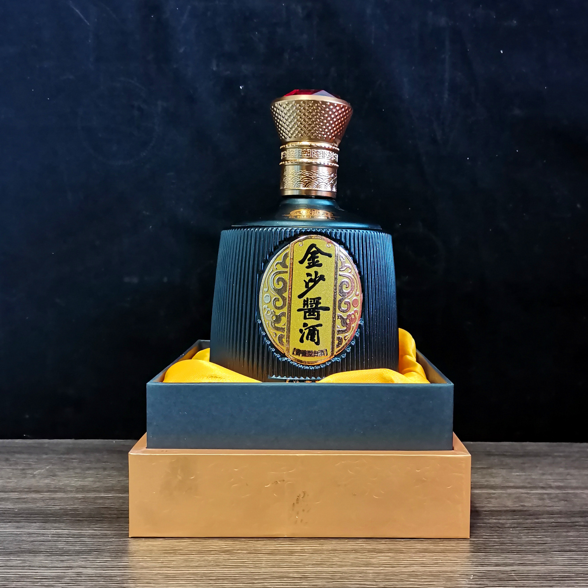 金沙酱酒宗酱珍藏版53度酱香型白酒礼盒装坤沙粮食酒商务送礼代发