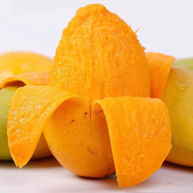 海南小台芒五斤十斤广西小台农芒果新鲜芒果批发代发台农