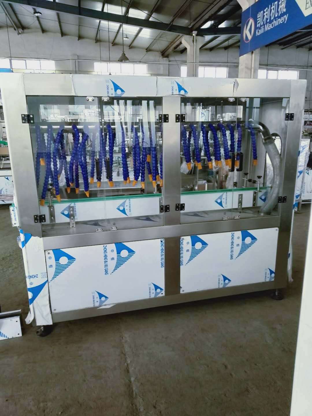 全自动蜘蛛手式吹干机  酒厂用酒瓶烘干机 贴标前水份烘干机