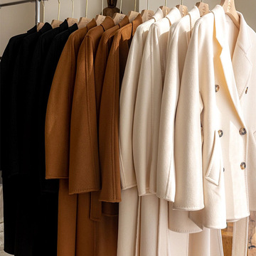 女装ins轻奢风高级秋冬装上衣裤子毛衣羊绒大衣抖音直播小红书款