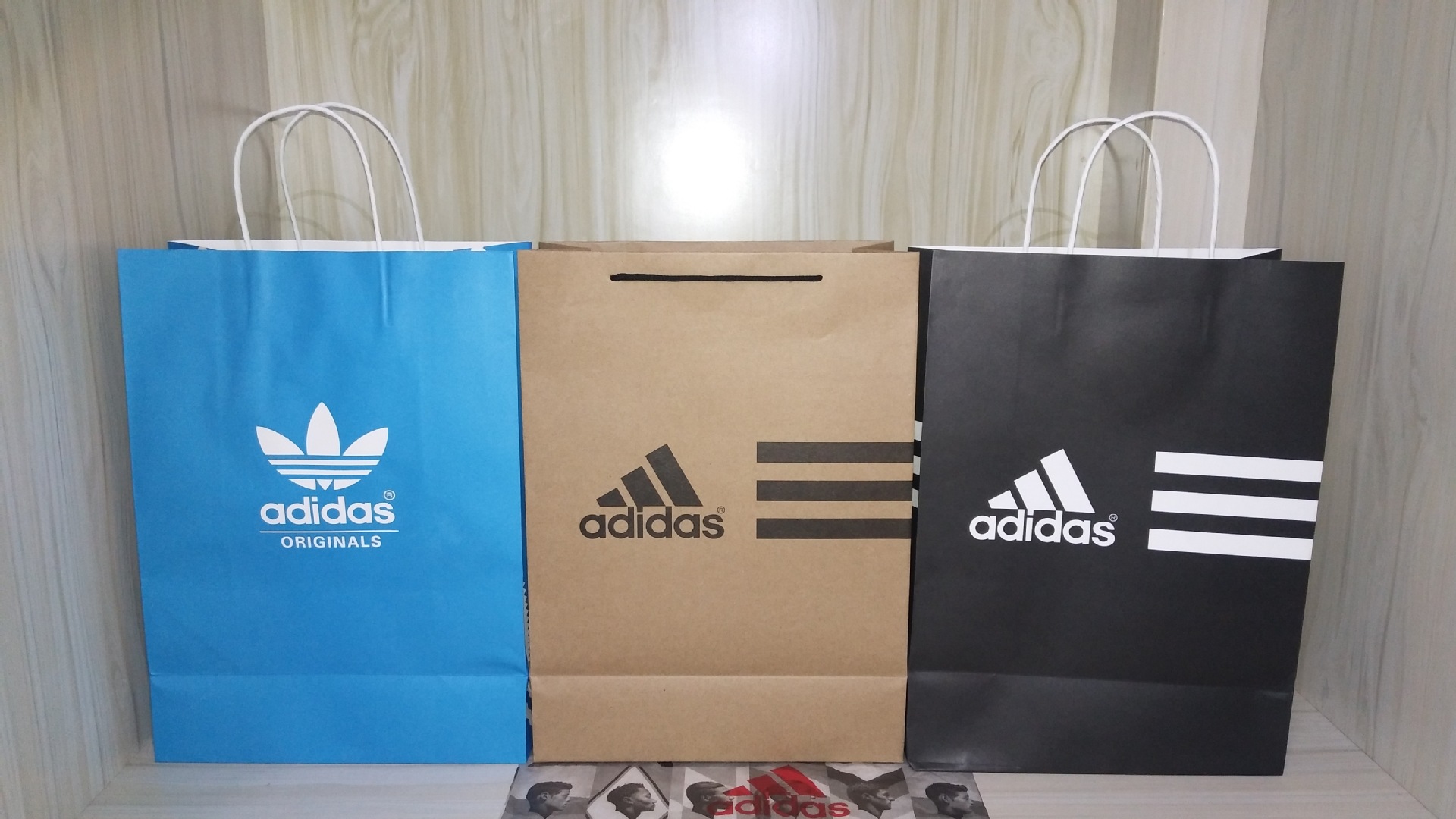 阿迪袋子耐克袋子购物袋鞋袋手提袋阿迪袋子纸袋支持