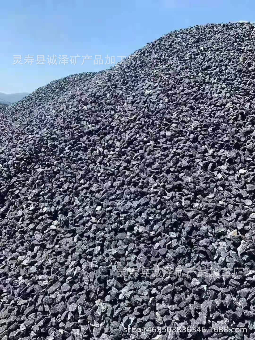 建筑石子透水混凝土碎石青石水磨石骨料花岗岩玄武岩石灰岩砾石