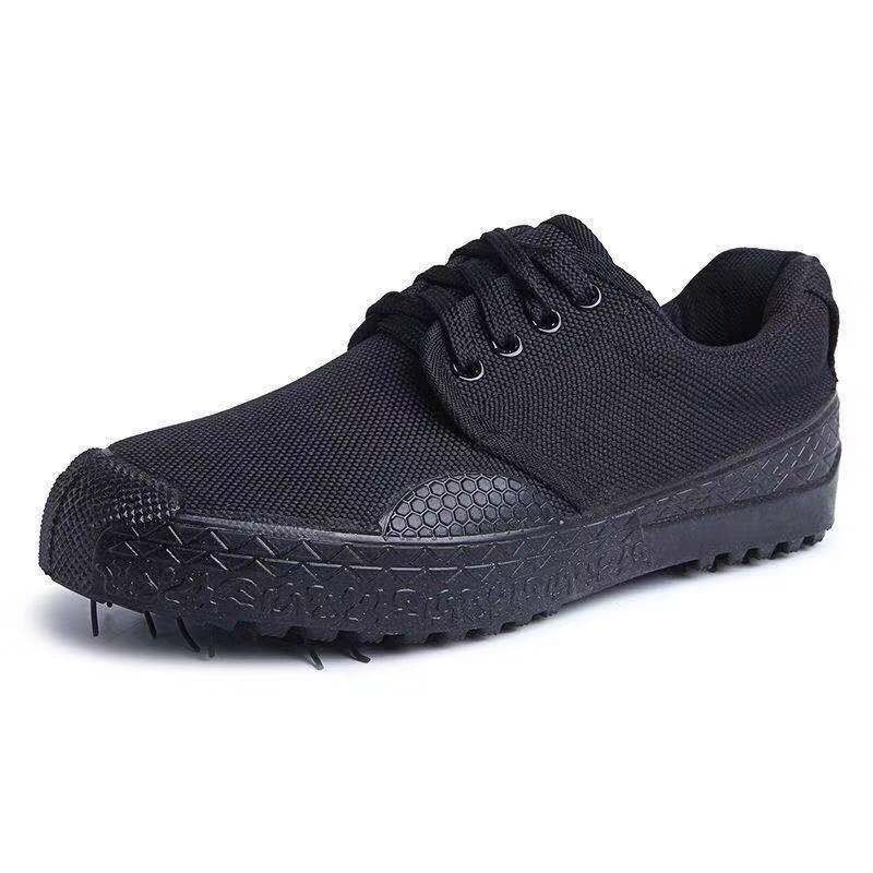 One Piece Dropshipping Rubber Sole Low Liberation Shoes High-Top Canvas Worker Training Shoes Military Training Shoes Low-Top 99 Farm Shoes Wholesale