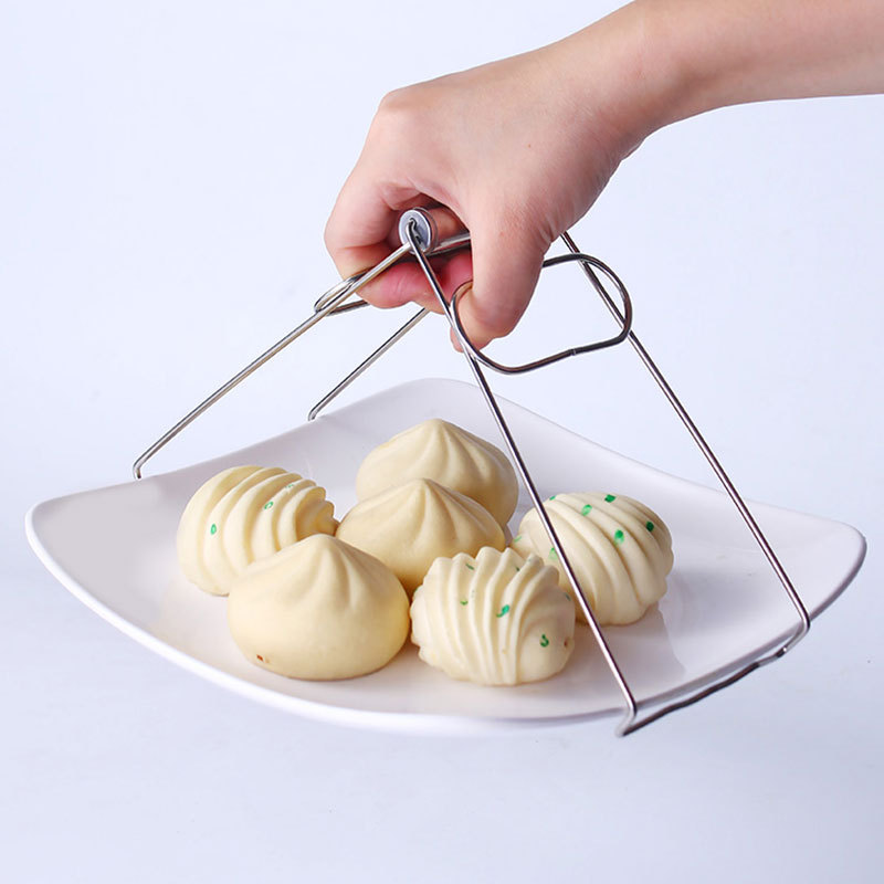 厨房用品蒸夹取盘夹器提盆盘碗夹子防烫砂锅夹取碗夹提盘子工具