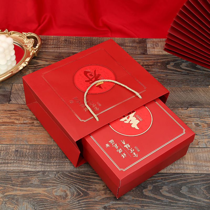 老人过寿生日寿礼包装空盒寿宴回礼伴手礼礼品盒礼品包装盒子