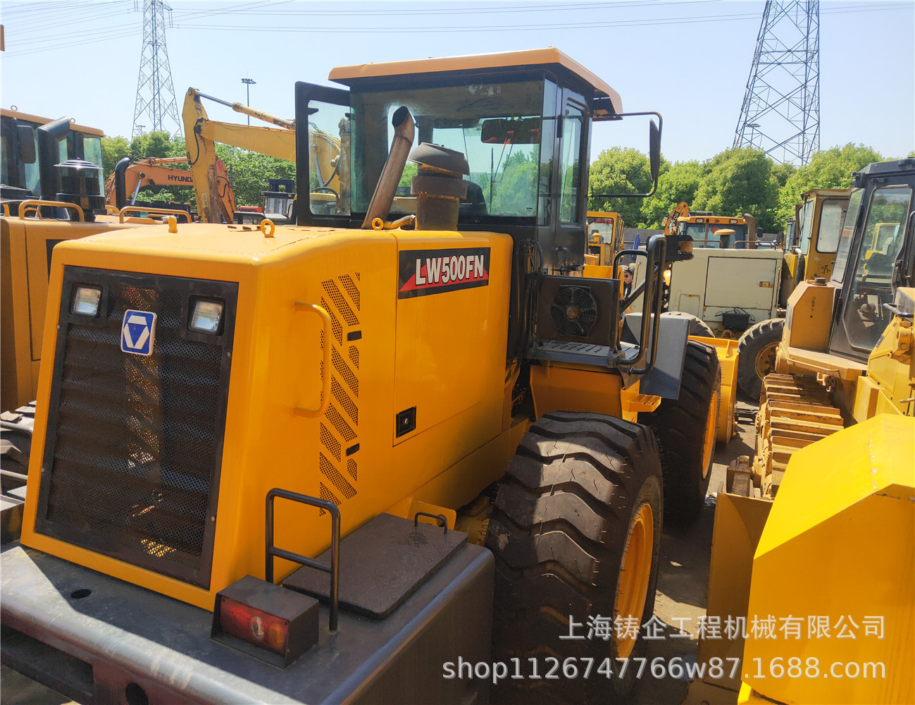 徐工九成新装载机xcmg lw500fn 5吨铲车