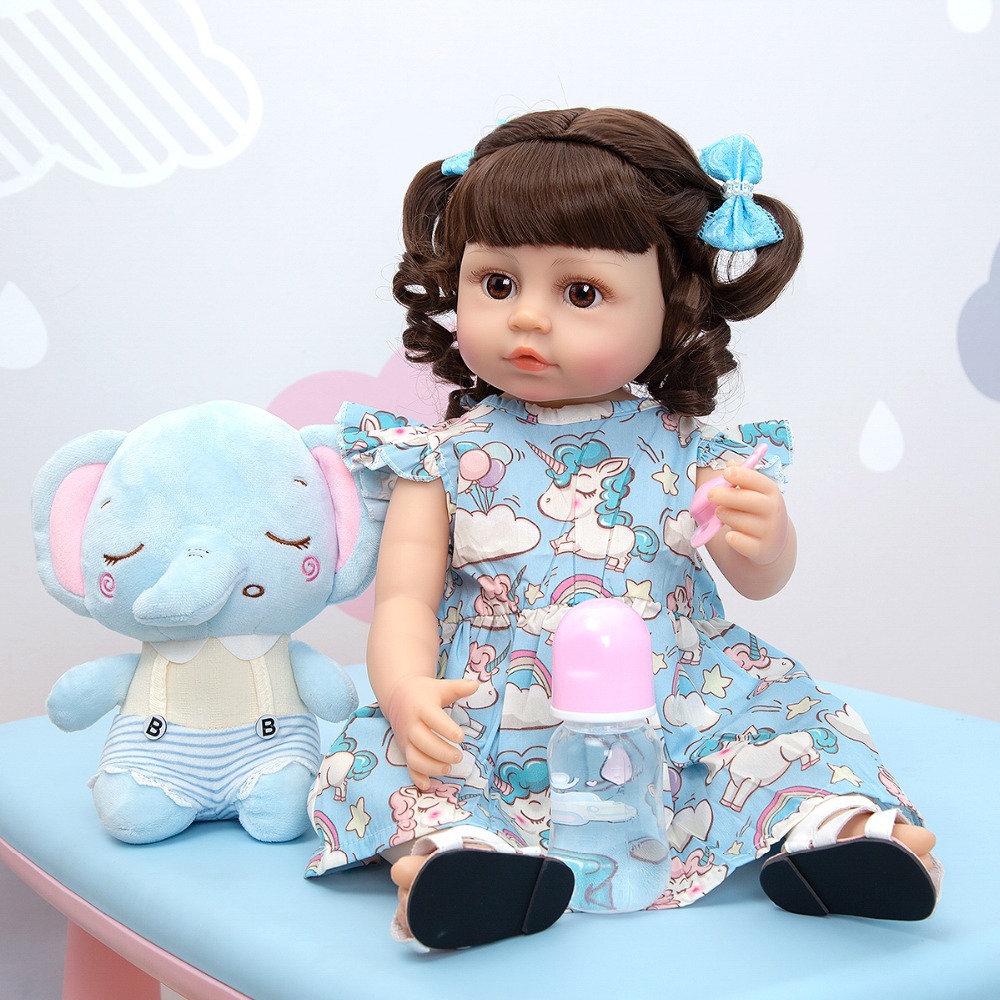 keiumi 22寸55cm全硅胶仿真婴儿 重生娃娃 reborn baby doll