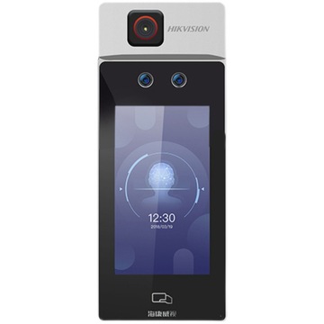 海康威视ds-k1t671m-3xf/k1t671tm智能人脸识别测温门考勤一体机