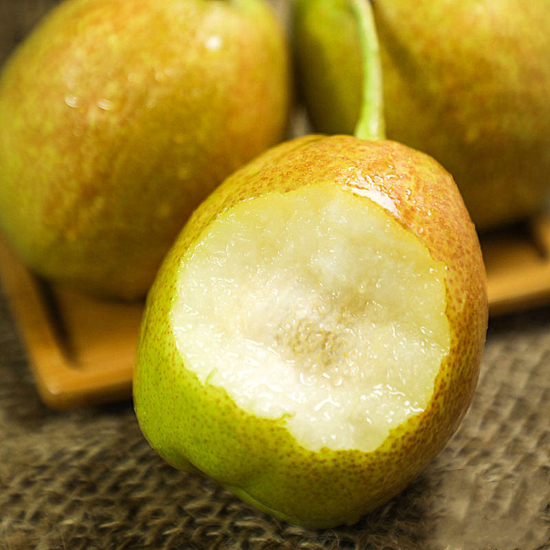【顺丰/京东】新疆库尔勒香梨5斤/8斤 新鲜水果蜜梨香甜多汁-阿里巴巴