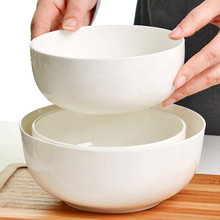 面碗陶瓷碗白色碗家用2024新款骨瓷餐具汤碗大碗泡面碗白瓷碗饭碗