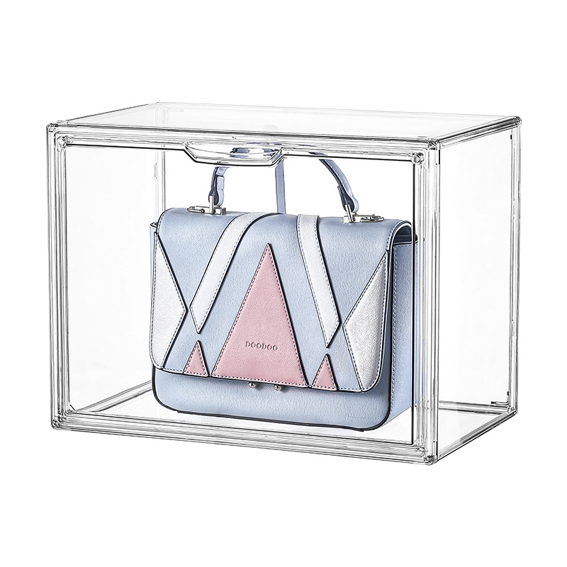 Bag Storage Fantastic Luxury Transparent Display Organizer Storage Bag Storage Rack Dustproof Home Finishing Storage