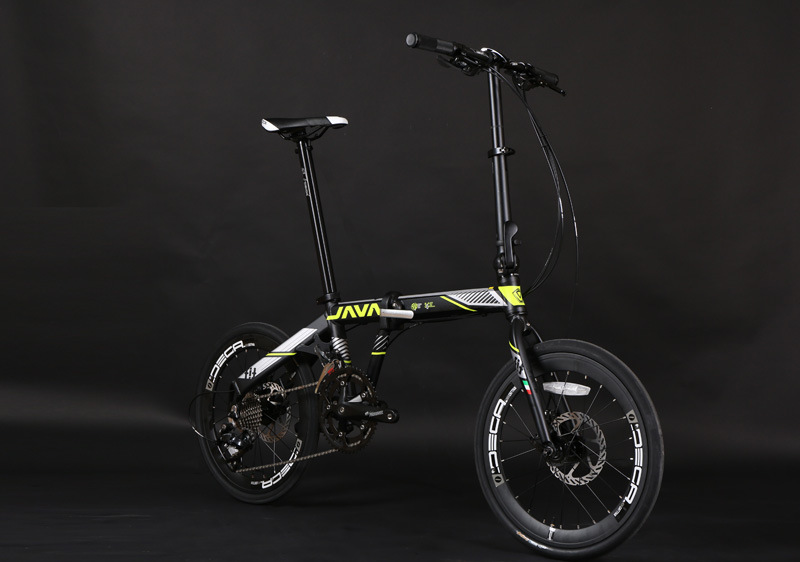 java佳沃fit折叠自行车18速双碟刹20寸折叠车小轮车mini便携单车