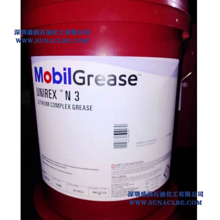 优力达n3 绿色黄油脂mo/bil unirex n2高温电机轴承润滑脂18kg/桶