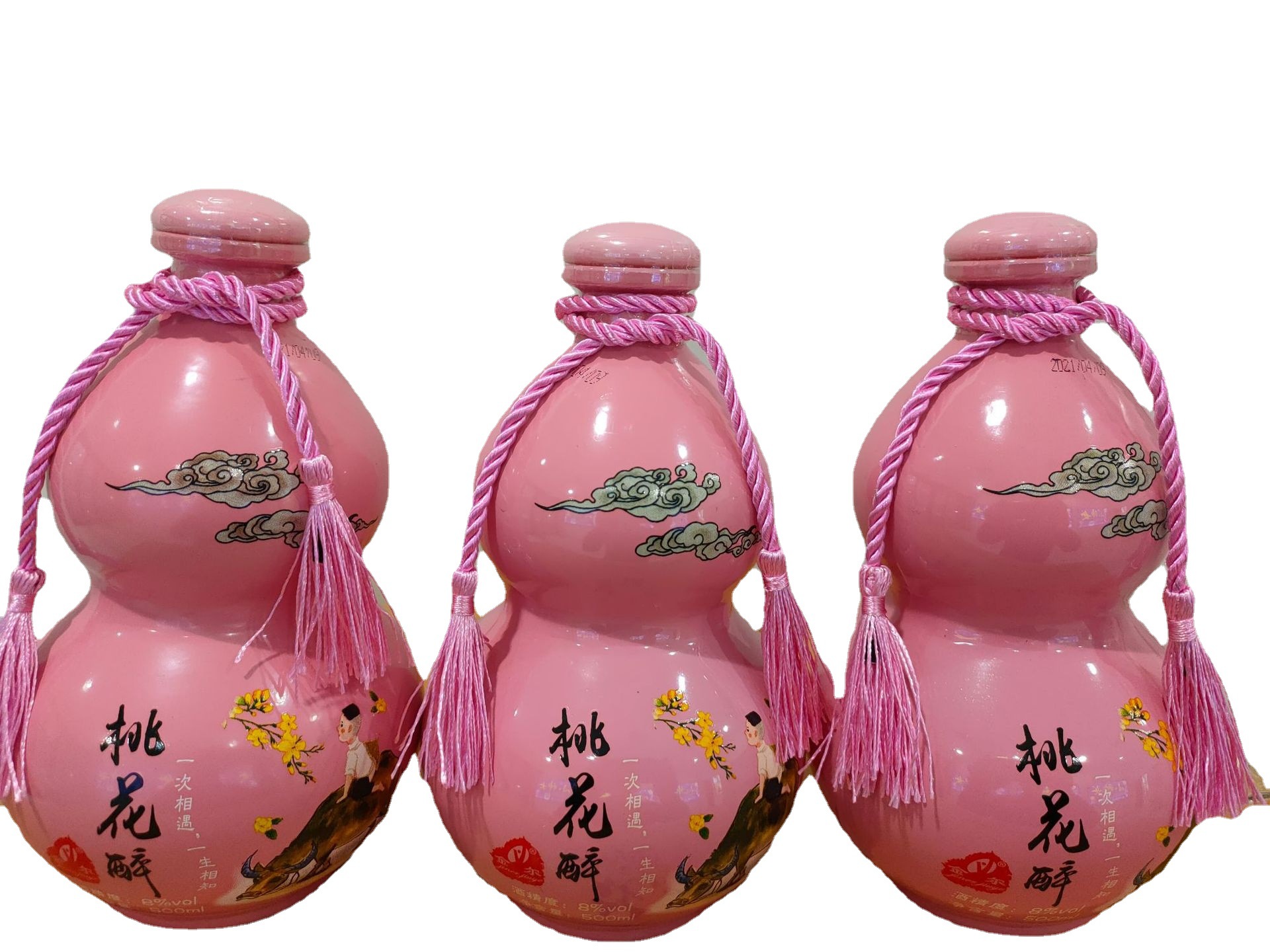 桃花醉酒果酒 500毫升*12瓶8度商超自助餐酒吧果酒水果酒果酒