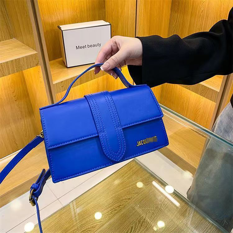 Foreign Trade Trendy Women's Bags Shoulder Messenger Bag Special-Interest Design Fashion All-Match Solid Color Portable Underarm Bag in Stock Wholesale