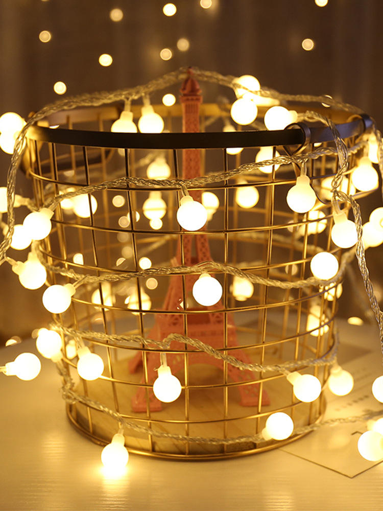 led星星灯串房间装饰户外浪漫求婚生日布置小彩灯闪灯串灯满天星