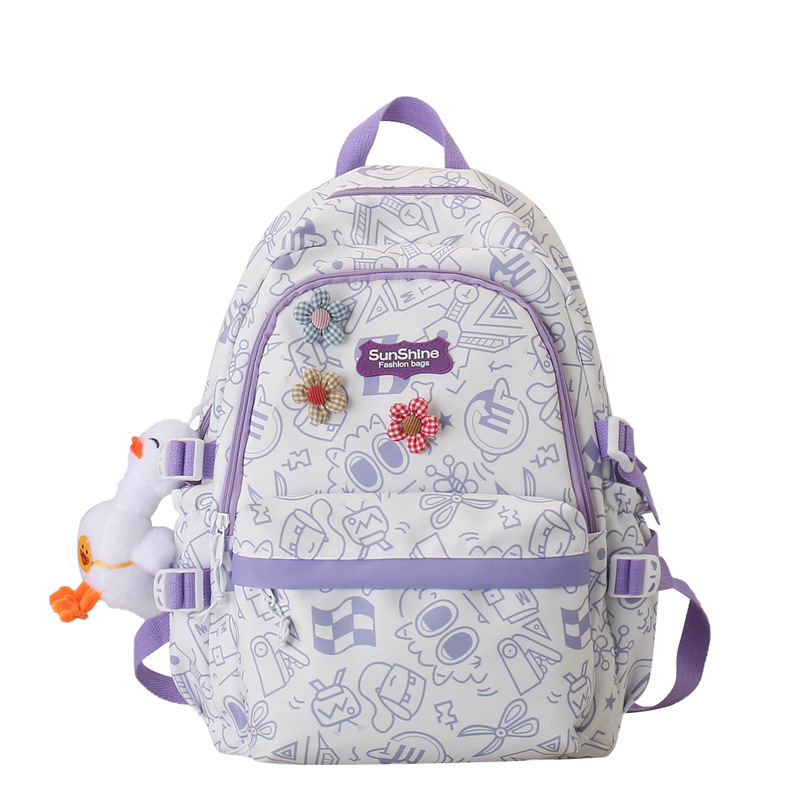 New Graffiti Backpack Primary School Schoolbag