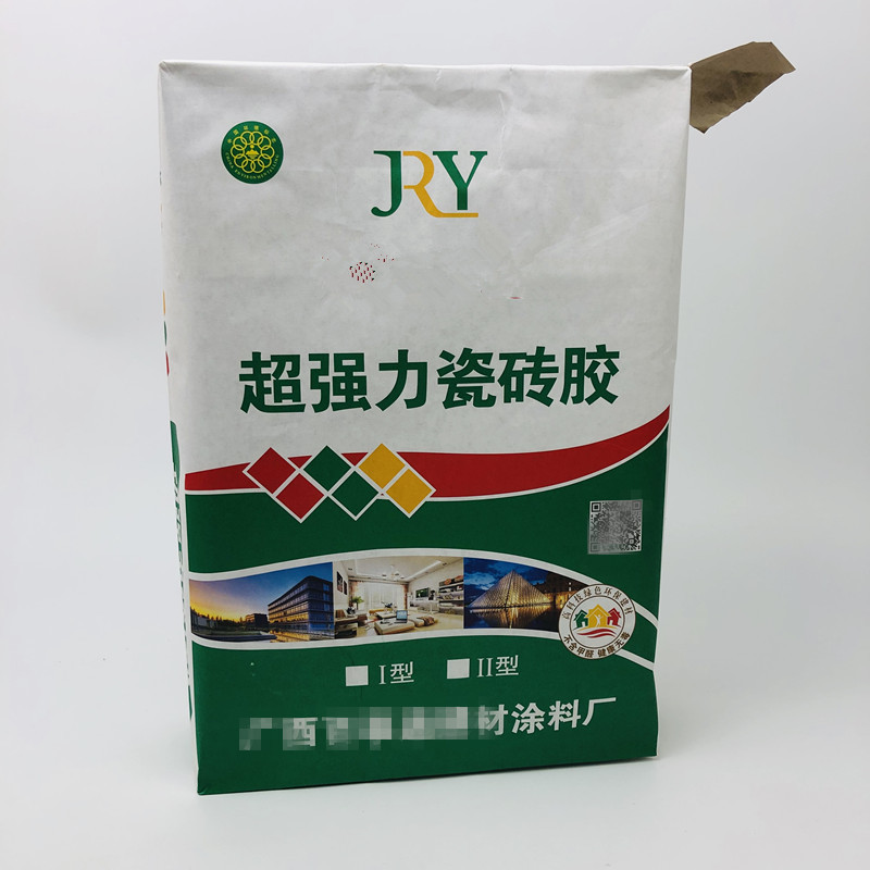 瓷砖胶粘接剂腻子粉砂浆阀口袋子水泥三纸一膜粘合石膏包装袋