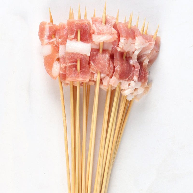 五花肉小串10串10把把小鲜肉户外烧烤串食材半成品冷冻猪肉烤串