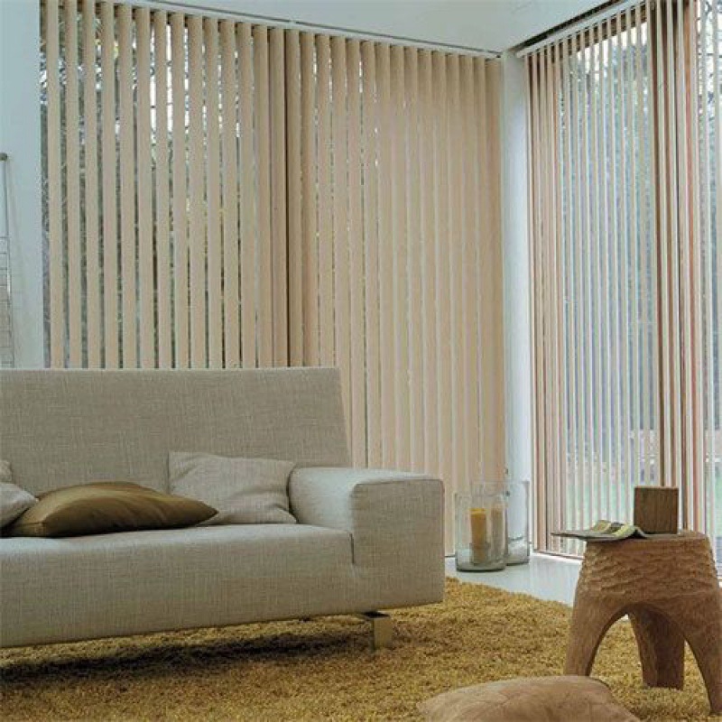 垂直百叶帘拉珠竖窗帘遮光客厅卧室阳台落地窗办公室垂帘隔断挂帘