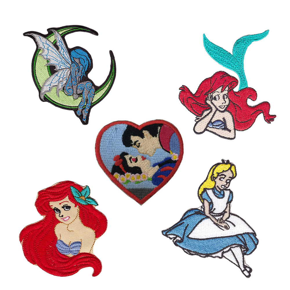 刺绣卡通人物图案