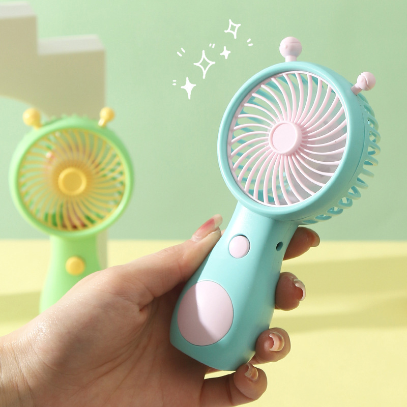 Summer Internet Hot Good-looking Cute Little Snail Handheld Usb Rechargeable Fan Mini Small Pocket Fan