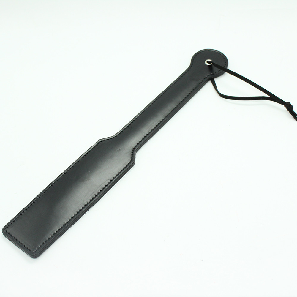 批发定做情趣pu拍子黑色粉色皮革皮散拍情趣成人女性手拍抽打屁股