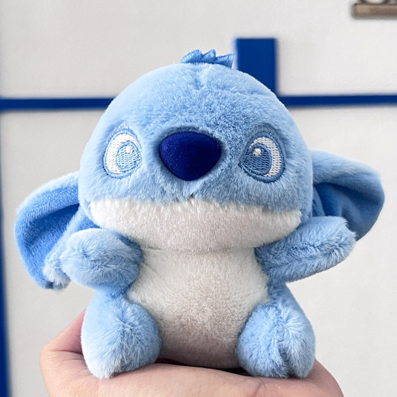 Stitch Doll Wholesale Crane Machine Gift Plush Key Chain Cartoon Bag Pendant Couple Doll Hanging Ornament