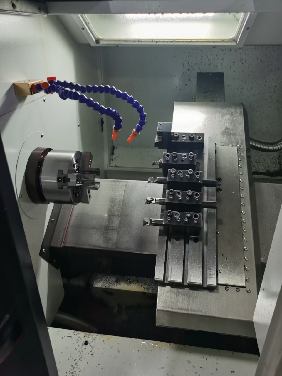 南京宁一数控车床上海海起线规斜床tx45排刀速度快效率高私服主轴