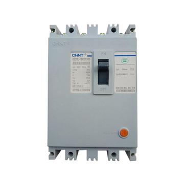 正泰电器 塑壳漏电保护断路器 dz20l-160/3n300 160a 100ma g