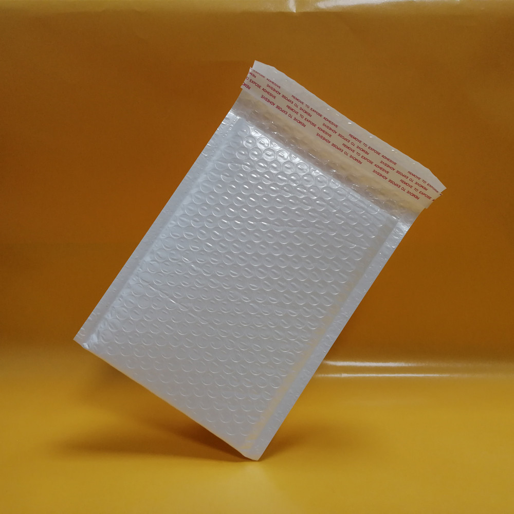 拼多多电商打包气泡信封快递袋子中号白色共挤膜自封口物流包装袋