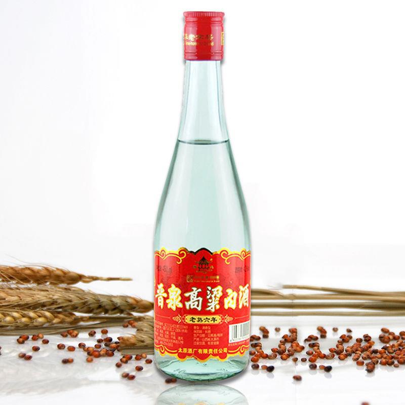 晋泉高粱白酒老熟六年42度450ml清香型纯粮食酒国产白酒 山西特产