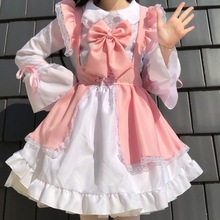 日系女仆装反串洛丽塔女装大佬服装长袖短裙洋装cosplay女佣制服