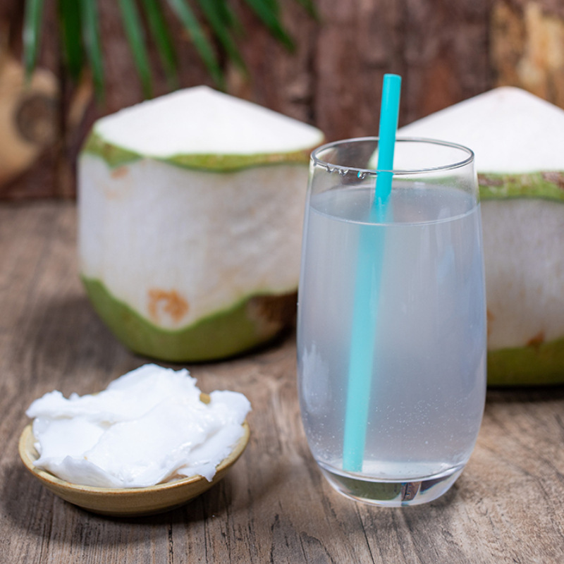 海南椰青新鲜9个装椰子水汁孕妇水果去皮青椰热带老椰 【一件起拍