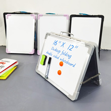 睿轩慕城折叠小白板可擦写幼儿园儿童涂鸦板吸磁桌面便携办公