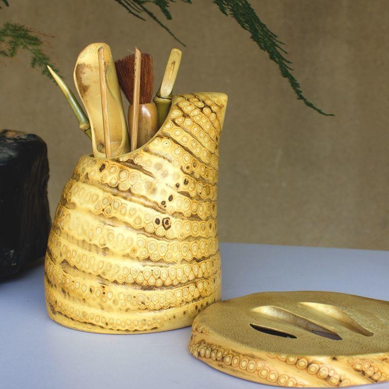竹根盘竹制工艺品竹器竹雕餐具把件竹木竹子制品家用迷你竹篮果盘